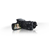 Canon LEGRIA HF G25 - Camcorder Full HD 1080p (2.37 MP, 565 g, 3, 10 x optischer Zoom, optischer Bildstabilisator) Touchscreen, Schwarz - inkl. Mikrofon WLAN WM V1-22